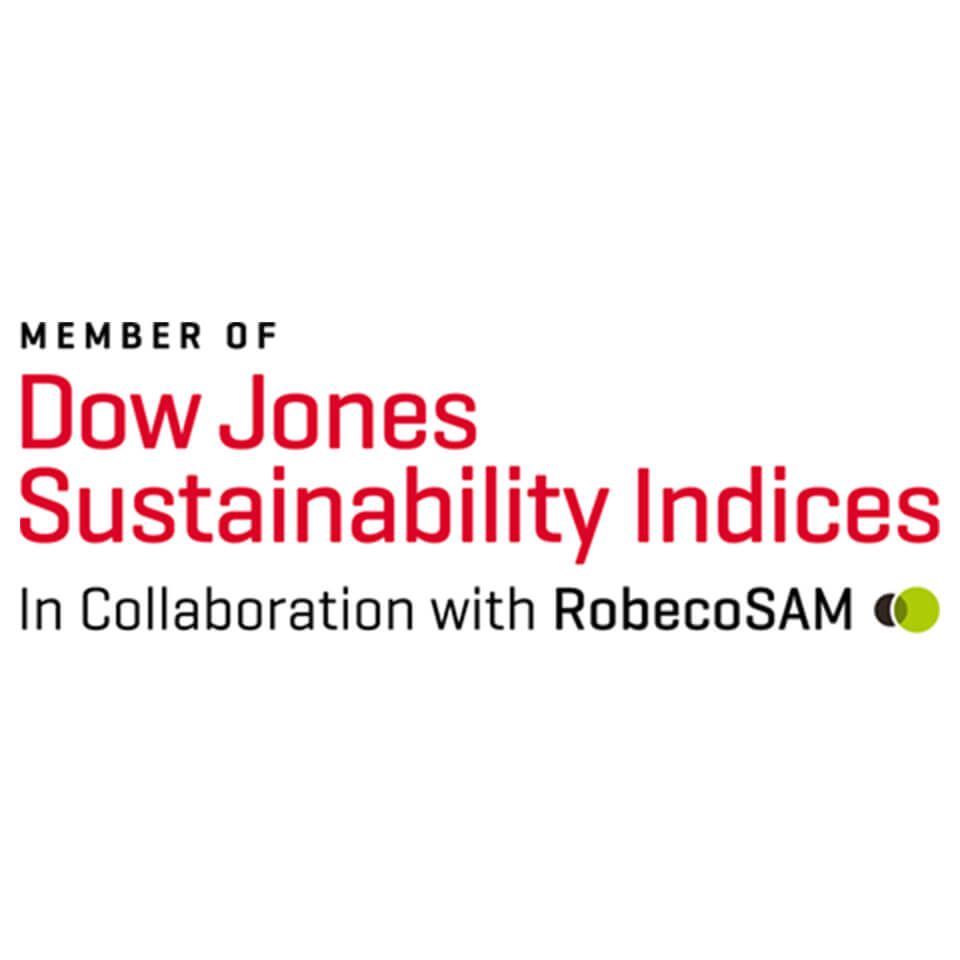 Member of Dow Jones Sustainability Indices