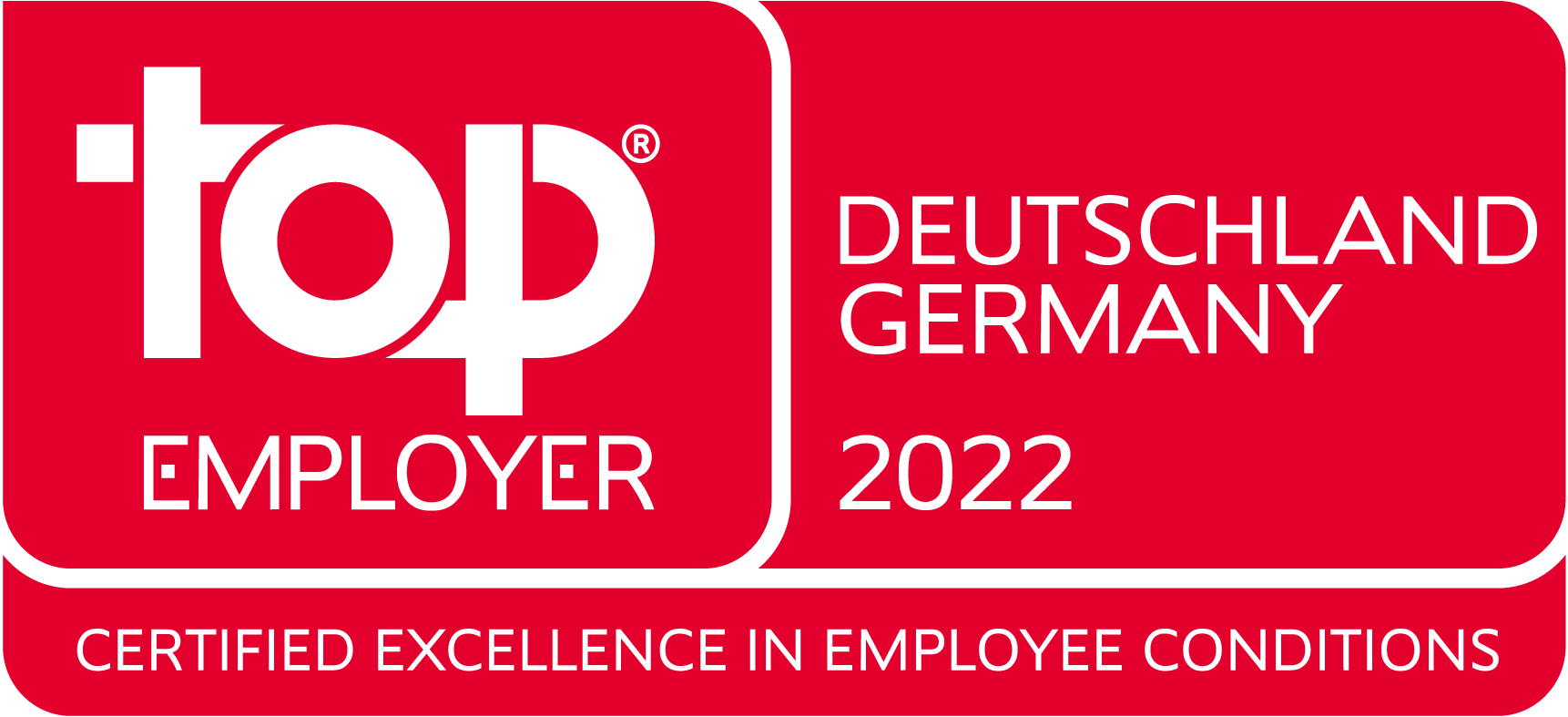 Award logo - Top Employer Germany 2022