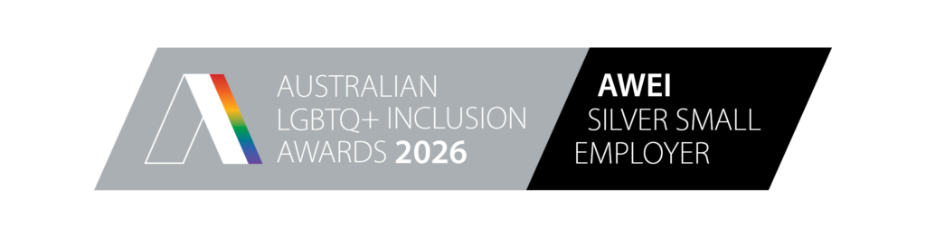 Award logo - Australian LGBTQ+ Inclusion - Silver