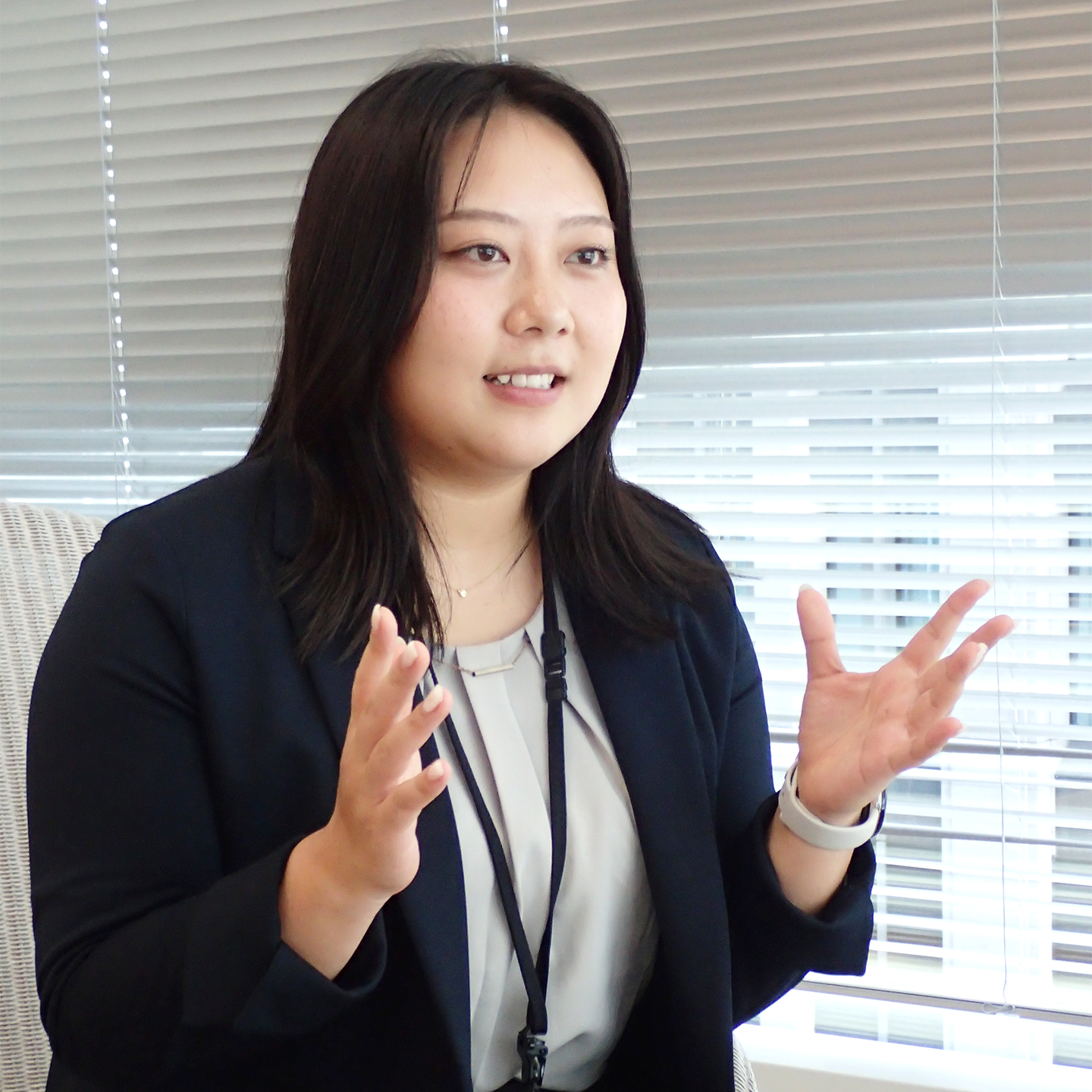 Photo of woman speaking