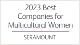 2023 Best Companies for Multicultural Women by Seramount