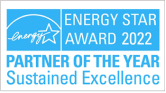 2022 Partner of the Year Sustained Excellence by Energy Star