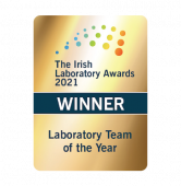 Winner of The Irish Laboratory Awards 2021 Laboratory Team of the Year