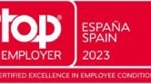 Award logo - Top Employer Spain 2023