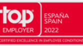 Award logo - Top Employer Spain 2022